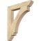 Ekena Millwork Imperial Slat Rough Sawn Bracket, Douglas Fir, 4"W x 26"D x 30"H BKT04X26X30IMP06RDF - alternate 1